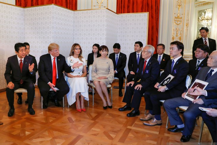 Presiden AS dan Jepang membicarakan masalah Korea Utara