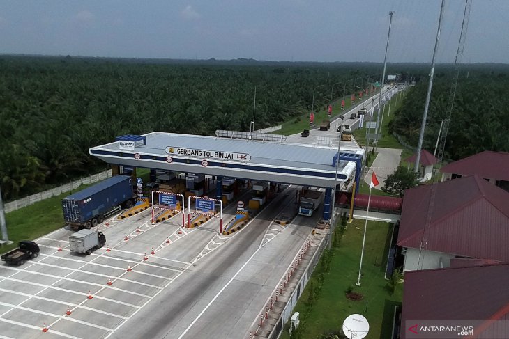 Tarif Tol Medan-Binjai diskon 15 persen (video)