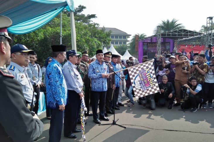 Bupati Tangerang lepas 7.670 pemudik gratis Lebaran 2019