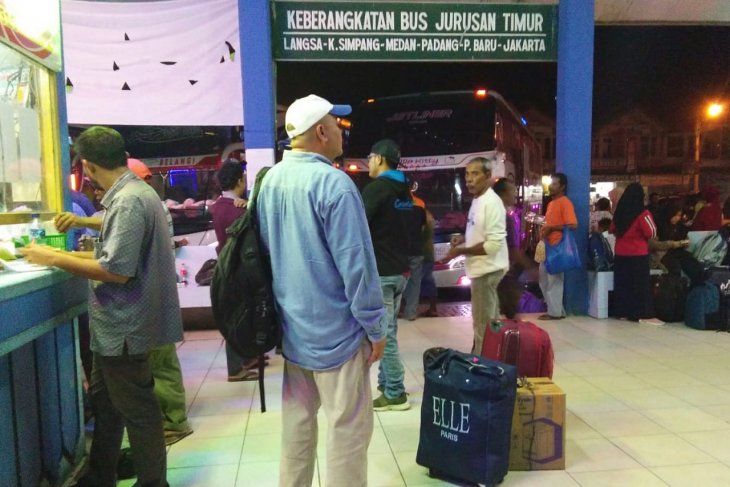 Lonjakan penumpang di Terminal Lhokseumawe mulai H-3