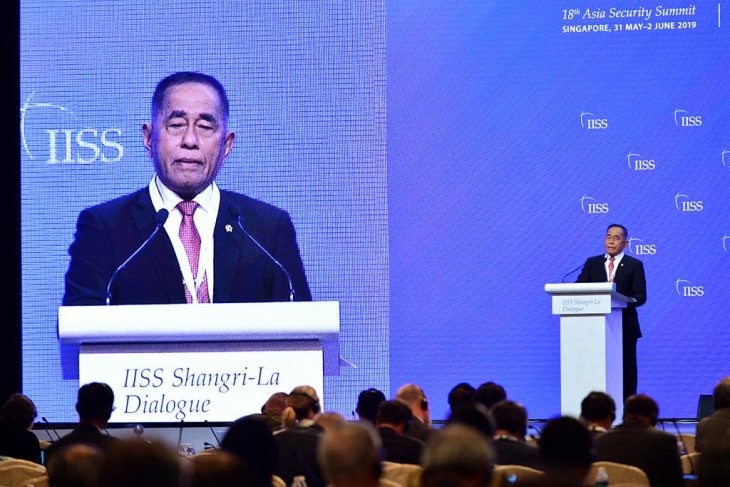 Menhan RI sampaikan stabilitas keamanan kawasan di Singapura