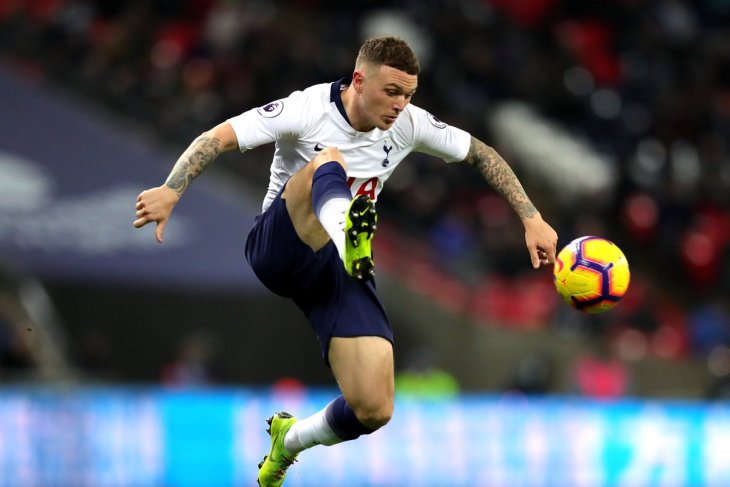Pemain Tottenham Kieran Trippier pasrah tidak masuk timnas Inggris