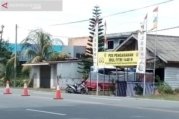 Arus mudik lebaran Jalur darat Penajam aman