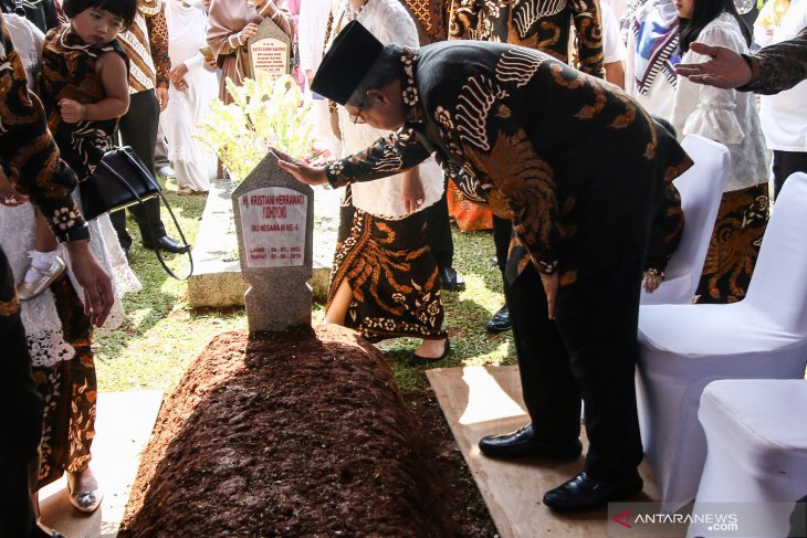 Keluarga SBY tahlilan tujuh hari wafat Ani Yudhoyono