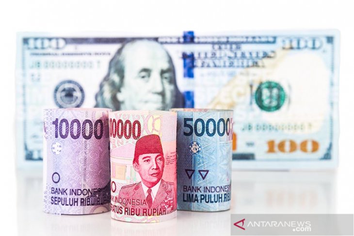 Rupiah Rabu pagi melemah 16 poin