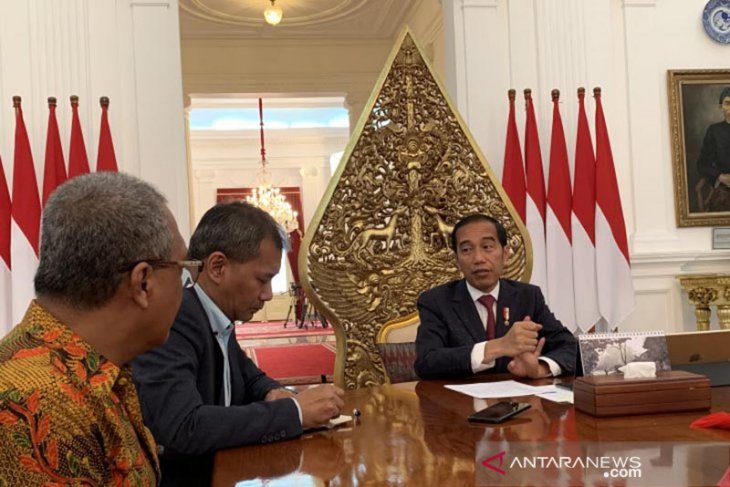 Jokowi sebut tak ada jatah-jatahan kursi menteri