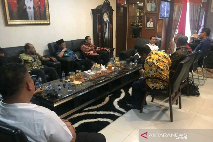 Wali Kota Padangsidimpuan temui Bupati Tapsel terkait pelepasan aset
