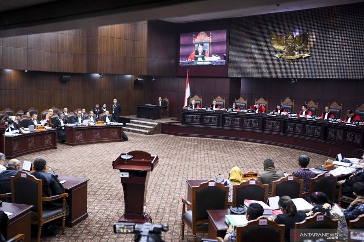 TKN hadir ke MK berikan dukungan bagi tim kuasa hukum Jokowi