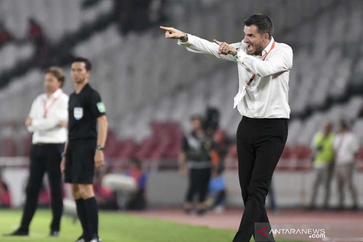 Simon McMenemy gugup di laga kandang pertamanya bersama timnas