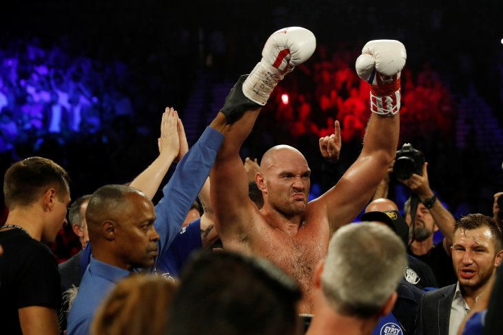 Petinju Tyson Fury hantam Otto Wallin di WBC Las Vegas