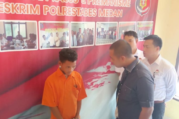 Polrestabes Medan ringkus pelaku curanmor modus naik becak