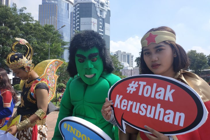 Sidang MK - Superhero hadir bawa pesan damai