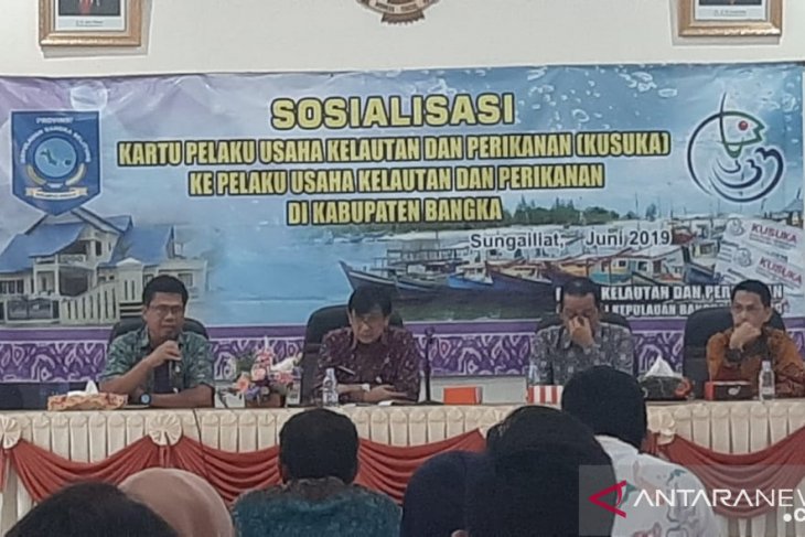 DKP Babel lakukan validasi data calon pemegang kartu