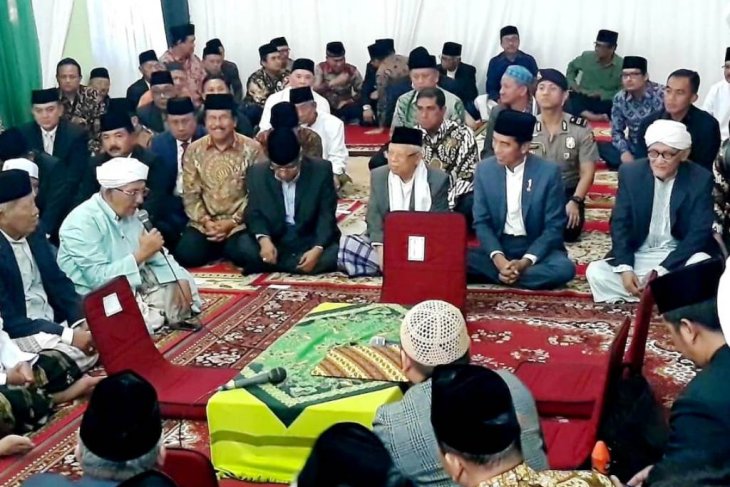 Jokowi was witness at marriage of PBNU's daughter