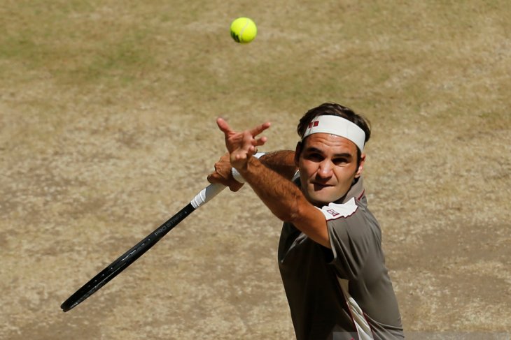Roger Federer dipromosikan jadi unggulan kedua di Wimbledon