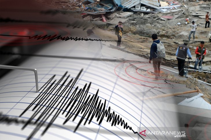 Gempa susulan guncang Ambon sebanyak 725 kali