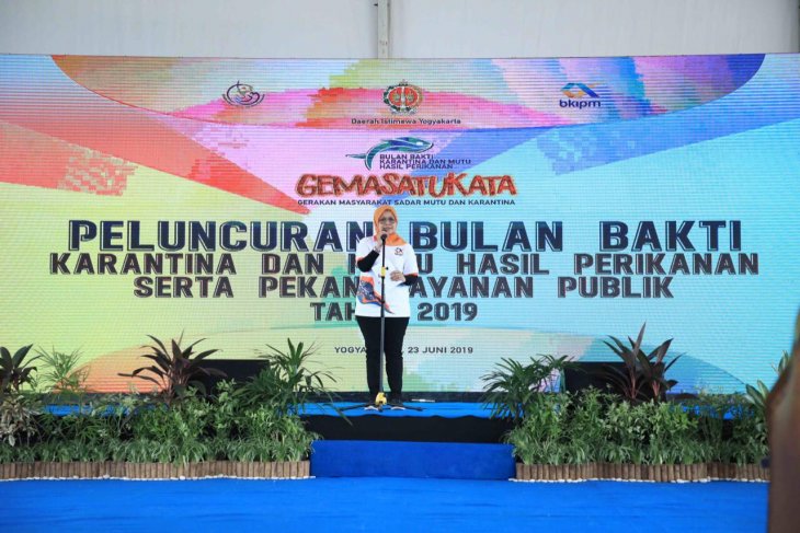 KKP menggelar Bulan Bakti Karantina ingatkan spesies invasif