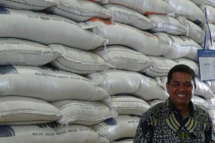 Stok beras Bulog Maluku aman lima bulan