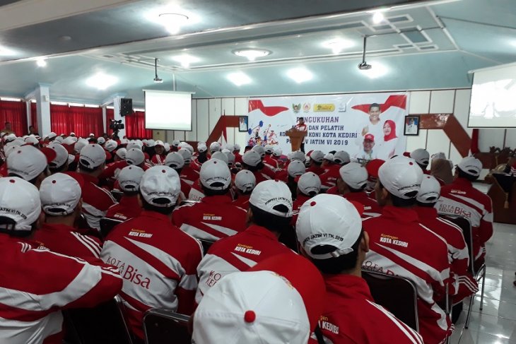 Kota Kediri targetkan peringkat kedua Porprov Jatim 2019