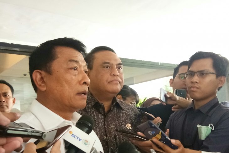 Moeldoko jelaskan Presiden Jokowi belum susun kabinet