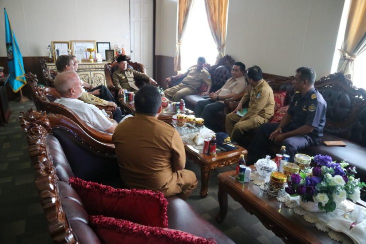 Manajemen PT. NHM temui Gubernur Malut janji cairkan dana CSR