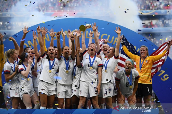 Daftar juara Piala Dunia Putri, AS tersukses