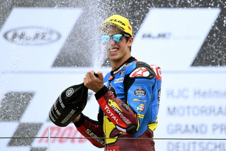 Alex Marquez tunda debut di MotoGP