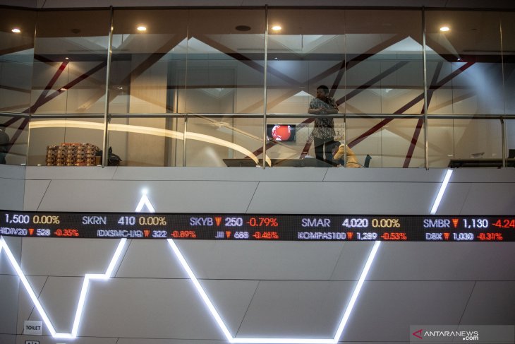 IHSG Selasa pagi dibuka melemah 0,34 poin
