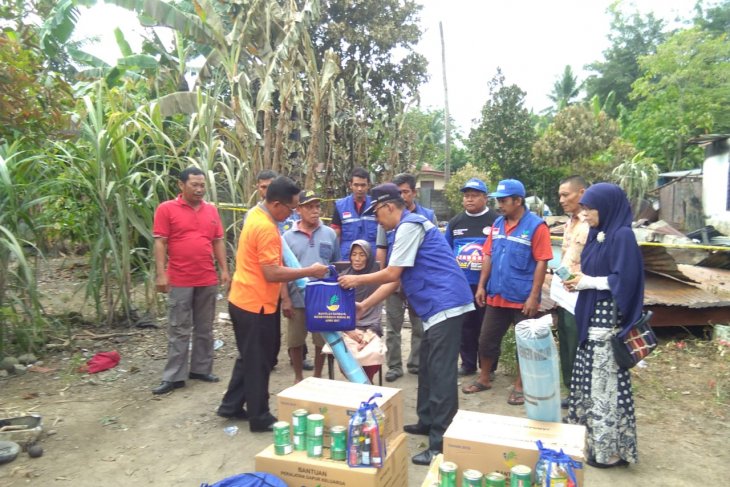 Pemkab Langkat bantu warga korban kebakaran