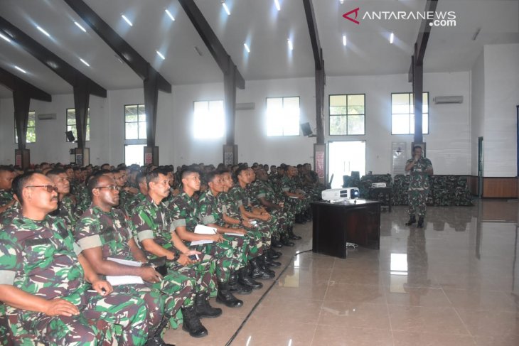 Kodam Kasuari terima bantuan 412 personil Kodim persiapan