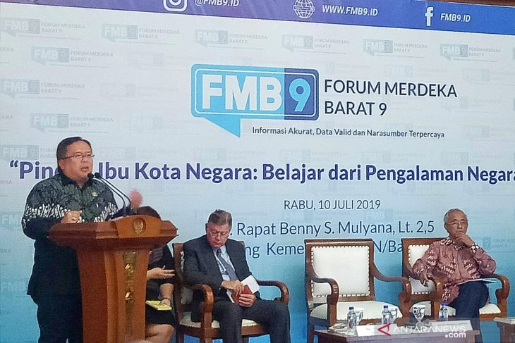Bambang: Memindahkan ibu kota negara bisa belajar dari Brasil