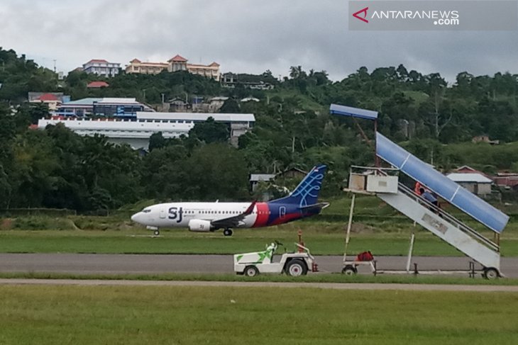 Sriwijaya akhirnya terbang setelah dua kali bermasalah di Bandara Manokwari