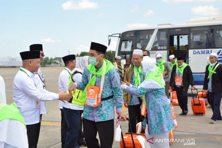 313 JCH Kalsel sudah di Madinah