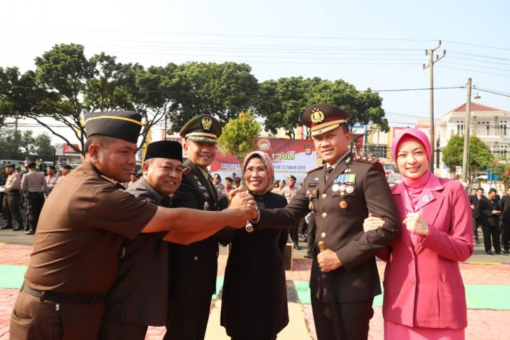 Bupati Serang sampaikan lima amanat Presiden pada Hut Bhayangkara