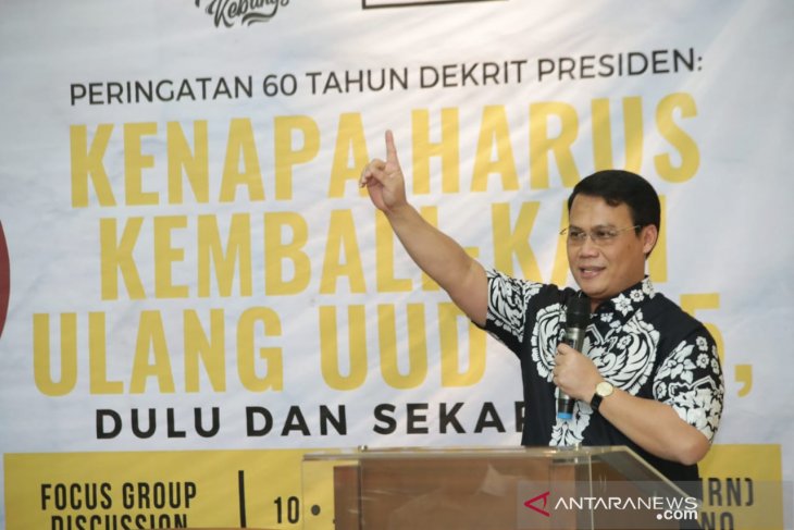 MPR nilai amandemen terbatas UUD 1945 adalah pilihan moderat
