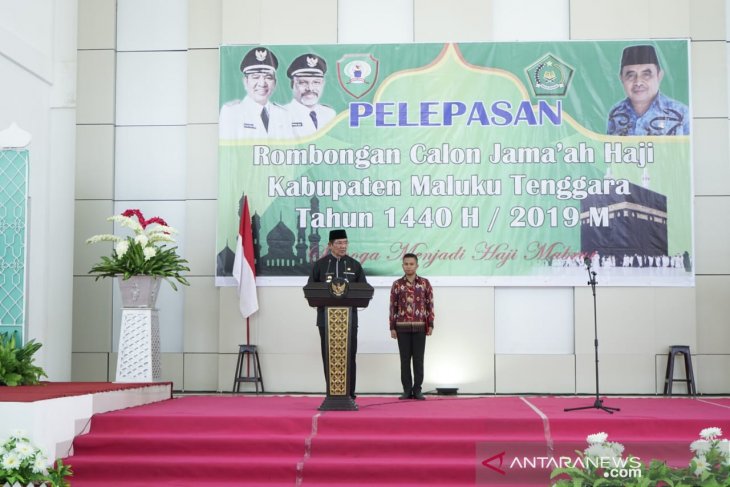 Bupati Maluku Tenggara lepas 97 JCH