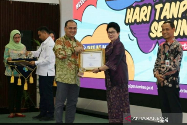 Gubernur Babel terima penghargaan Pastika Parama dari Menkes