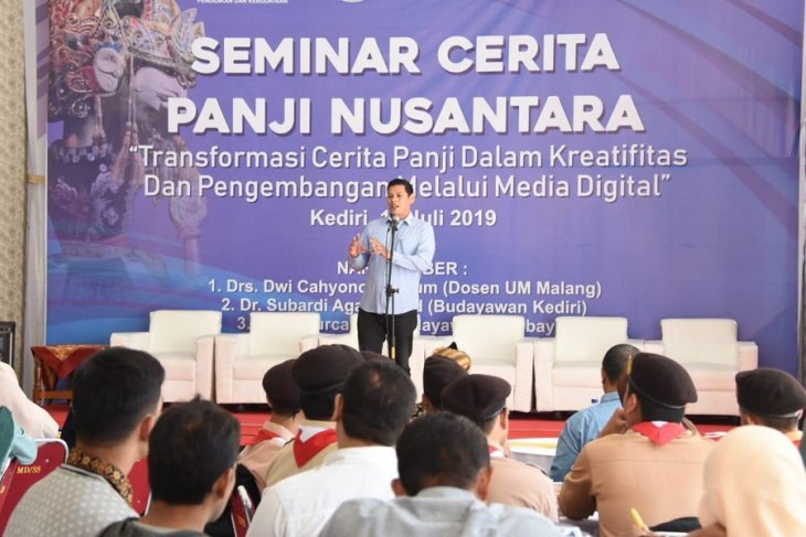 Pemkot Kediri kembangkan Cerita Panji lewat media digital