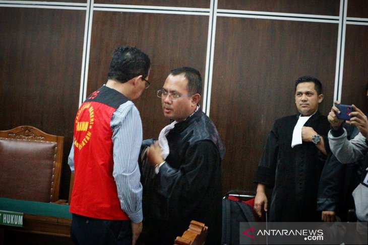 Joko Driyono jalani sidang vonis di PN Jakarta Selatan