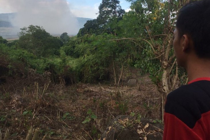 BPBD pantau kebakaran dua hektare lahan di Aceh Besar