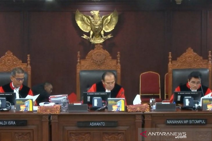 Sidang Pileg, MK dengar jawaban KPU dalam 56 perkara