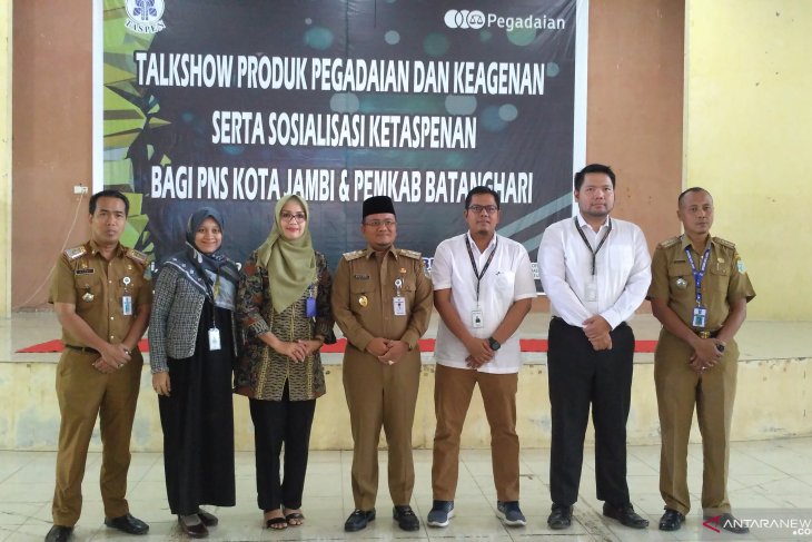 ASN Jambi mendapat sosialisasi produk Pegadaian dan Taspen