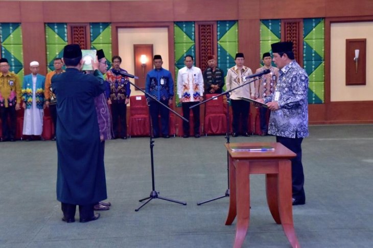 Ahmad Fatrya Putra resmi menjadi Direktur Operasional Bank Kalsel