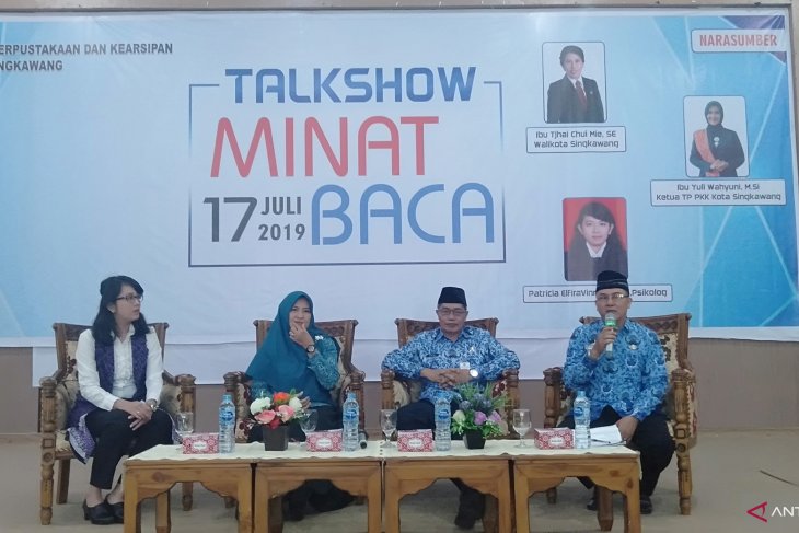 Singkawang terus berupaya tingkatkan minat baca masyarakat