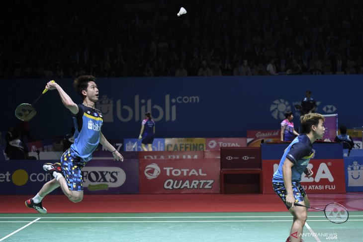 Kevin/Marcus tantang unggulan ketiga China di semifinal Indonesia Open