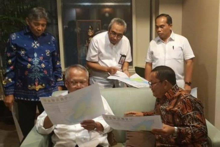 Bupati Samosir konsultasi proyek infrastruktur kepariwisataan ke Kementerian PUPR