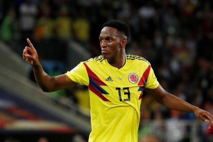 Yerry Mina, pemain Everton diperkarakan FA gara-gara judi