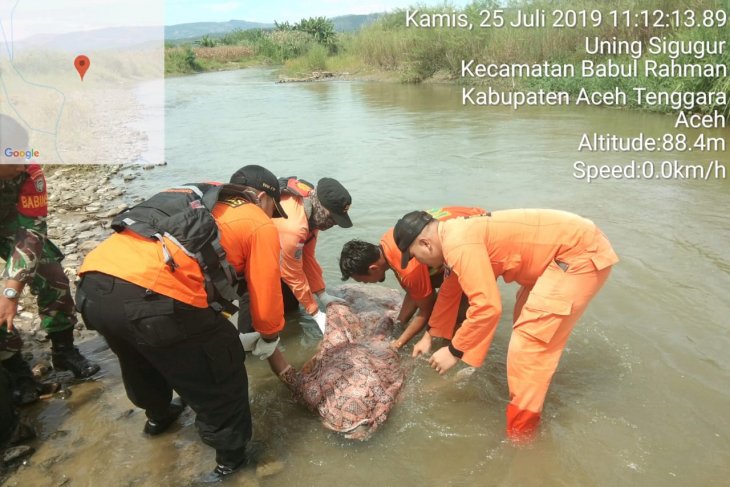 Tim SAR Kutacane temukan bocah jatuh di Sungai Sampan
