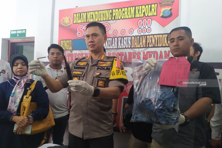 Polisi tembak mati begal sadis di Medan