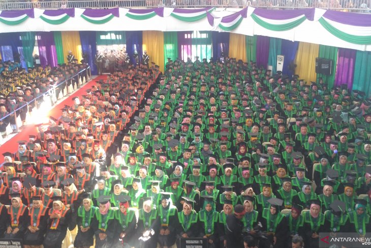 Tujuh mahasiswa asal Malaysia dan Thailand diwisuda di kampus UIN Jambi